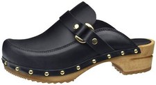 Sanita Wood Lillen Damen Clogs