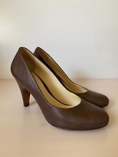 Pumps Damen Schuhe MISS HARPER Gr 39 Leder braun