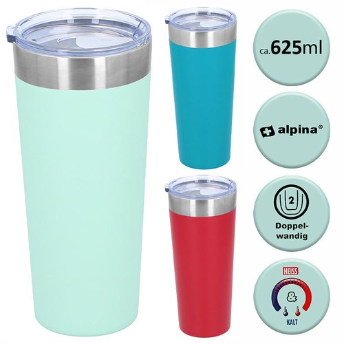 Edelstahl thermobecher - edelstahl,