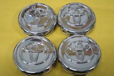 4 Nabendeckel/Radkappen für Alufelgen von Toyota iin chrom 63mm