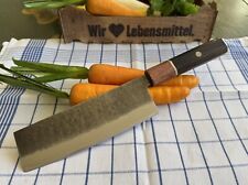 Messer Kochmesser Santokuri geschmiedet ultrascharf  30,5cm Profimesser Edelholz