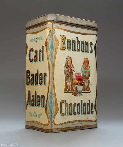 Alte blechdose bonbons - alte,