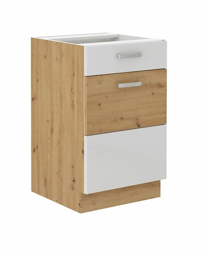 Unterschrank eiche artisan - 50,