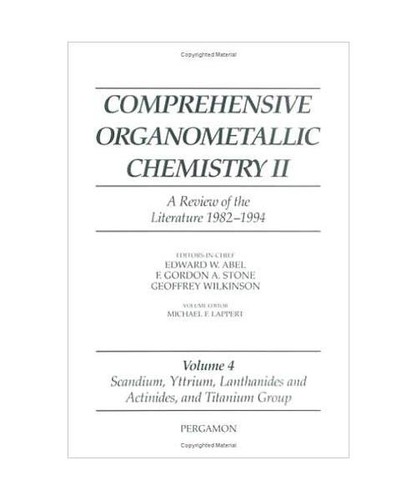 Comprehensive organometallic - comprehensive,