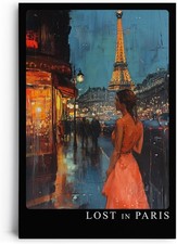 Wandbild auf Leinwand Lost in