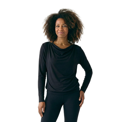 Yoga longsleeve flowing shakti - yoga-longsleeve,