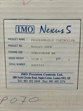 IMO NEXUS5-28F0 Programmierbar Kontroll-