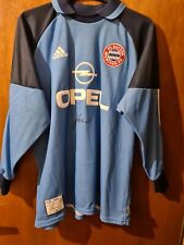 adidas FC Bayern München Kahn Trikot Gr. L inkl. Unterschrift - Saison 2001 TOP