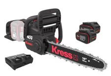 Kress KG 346 Kettensäge AKKU-Säge incl. 4 x Akkus Ladegerät AKTION