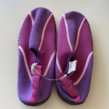 niedliche lila-bunte Schwimm-, Badeschuhe, Gummi-Schuhe, Gr. 39, neuwertig