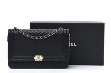 2017 NEW Chanel Chevron Boy