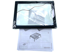 WENKO Tisch Stand Lese Lupe Hilfe LED Licht 3 fach Vergrößerung