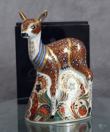 Royal crown derby fawn boxed - derby, 'fawn'