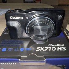 Canon PowerShot SX710 HS 20.3 MP Digitalkamera - Schwarz Top Zustand