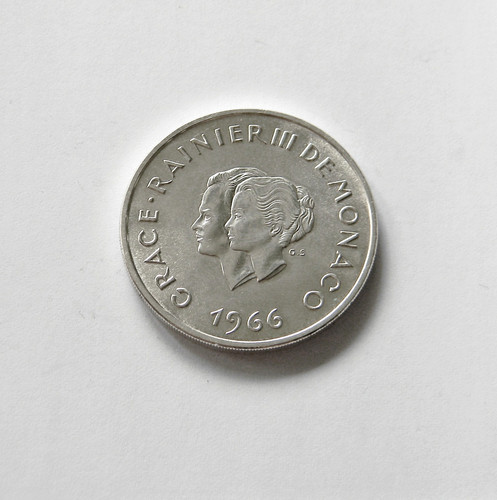 Monaco francs 1966 10 - 10, "10