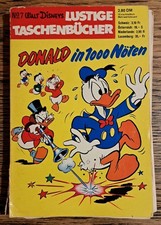 LTB Lustiges Taschenbuch 7: "Donald in 1000 Nöten" 1. Auflage 1969 mit Gutschein