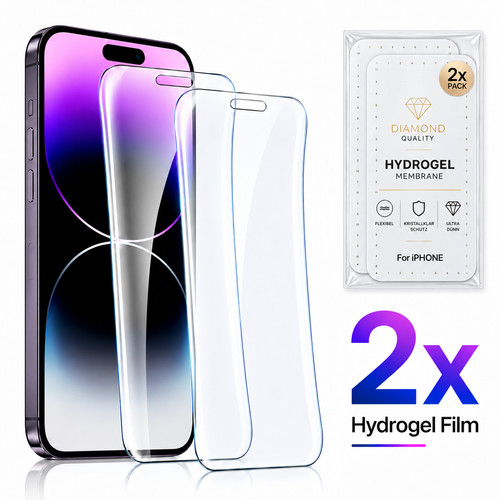 Hydrogel schutzfolie für - 2x,