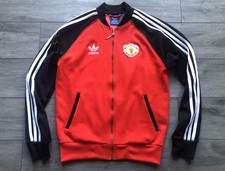 MANCHESTER UNITED 2015 TRAINING FUSSBALL SOCCER JACKE TRACK ADIDAS ORIGINAL M