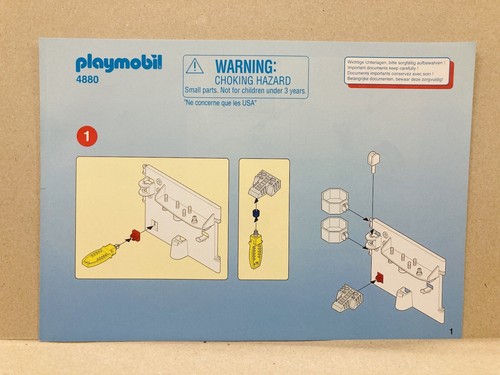 Playmobil anleitung 4880 - 4880,, set