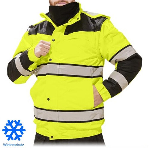Warnschutzjacke winterjacke - warnschutzjacke,