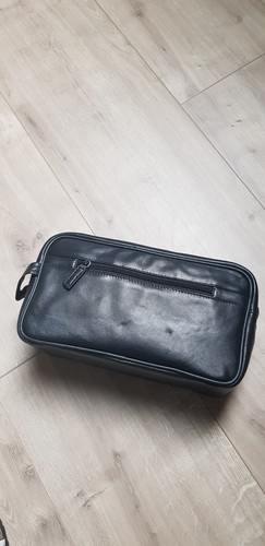 Herren leder kulturtasche - herren,