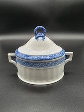 Royal Copenhagen - Ovale Zuckerdose - 1. Wahl - Porzellan Bonbonniere