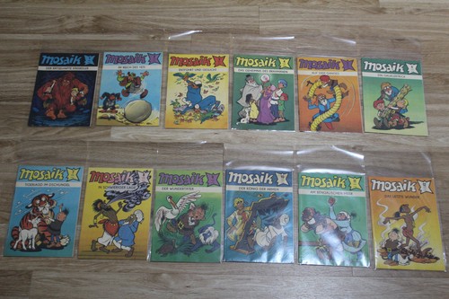 Mosaik abrafaxe comic hefte - abrafaxe,