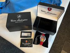 LAMBORGHINI Chronograph Damen UHR Damenuhr Paddock Watch Box Papiere
