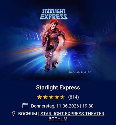 Starlight express bochum - 2, x