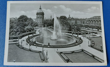 6 AK Mannheim Wasserturm Friedrichsplatz Paradeplatz Rosengarten Rheinbrücke