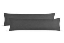 Seitenschläferkissen Bezug / Kissenbezug | 2er Set | 100% Baumwolle | Öko Text