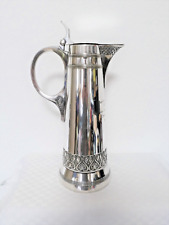 Großer Krug, Karaffe WMF Straußenmarke um 1910,  versilbert