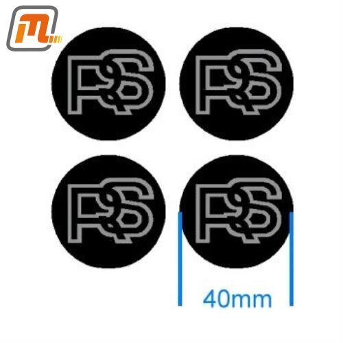 Aufkleber für ford - rs,