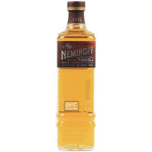 Nemiroff honey pepper vodka - pepper, 1l