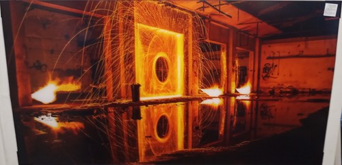 Wandbild feuerbild - wandbild,