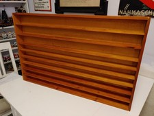 Setzkasten, Vitrine, groß 81x51cm, aus Massivholz