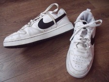 NIKE LEDER Sneaker Schuhe Weiß Gr.38,5