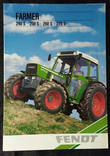 Selten prospekt fendt neu - ,