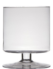 Glasschale auf Fuß CYLINDER