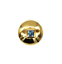 Anhänger gleiter 333 - anhänger, gelbgold