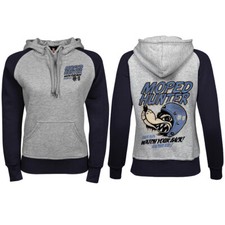 Racing Kult Ladies Two-Tone Hooded Sweatshirt Kapuzenpullover Moped Hunter 