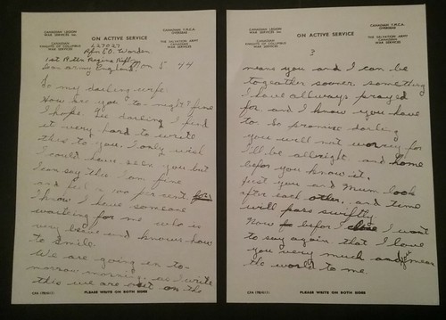 Day brief 44 geschrieben - 5.6.44,