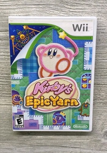 Kirby epic yarn nintendo wii - yarn,