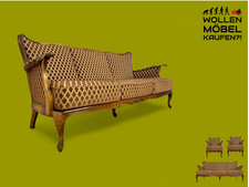 WMK Elegantes und sehr gut erhaltenes 60er Jahre Chippendale Sofa mit wunderbare