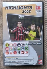 Highlights 2002 VHS Video Kassette Bundesliga Fussball 