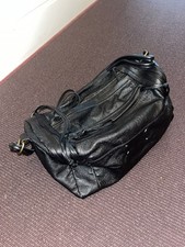 Maison Martin Margiela Ledertasche Schwarz