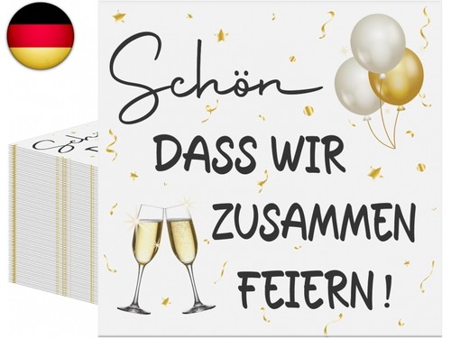 Stück servietten weiß - stück,