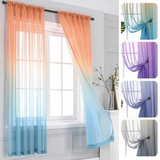 Moderne Farbverlauf Gardine