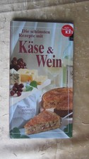 Kochbuch: " Die schönsten Rezepte mit Käse & Wein " Burda Verlag  1991
