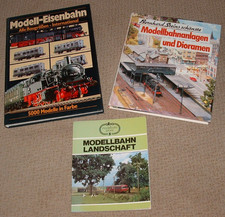 Konvolut Modellbahn-Bücher, Märklin, Trix, Fleischmann, Rokal, Piko, Roco, LGB